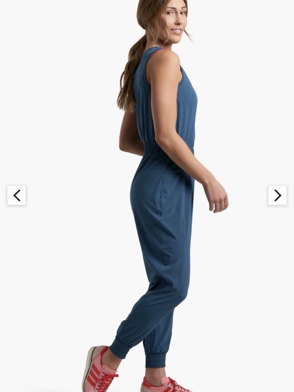 Kuhl Teal Sleeveless Jogger Jumpsuit